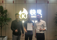 广州午夜视频免费在线设计公司成功签约短视频办公室午夜视频免费在线项目